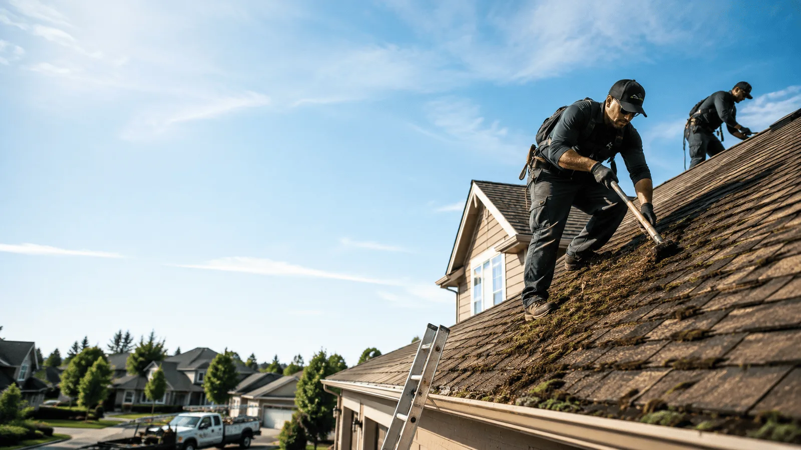 Roof Moss Removal in Leiter, WY near me